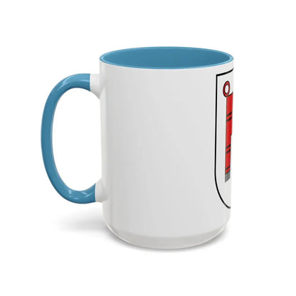 Coat of Arms of Vorarlberg Austria - Accent Coffee Mug - Go Mug Yourself