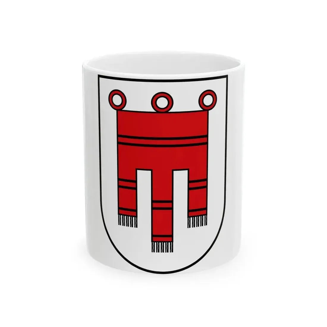 Coat of Arms of Vorarlberg Austria - White Coffee Mug 11oz - Go Mug Yourself