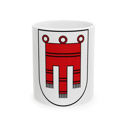 Coat of Arms of Vorarlberg Austria - White Coffee Mug 11oz - Go Mug Yourself