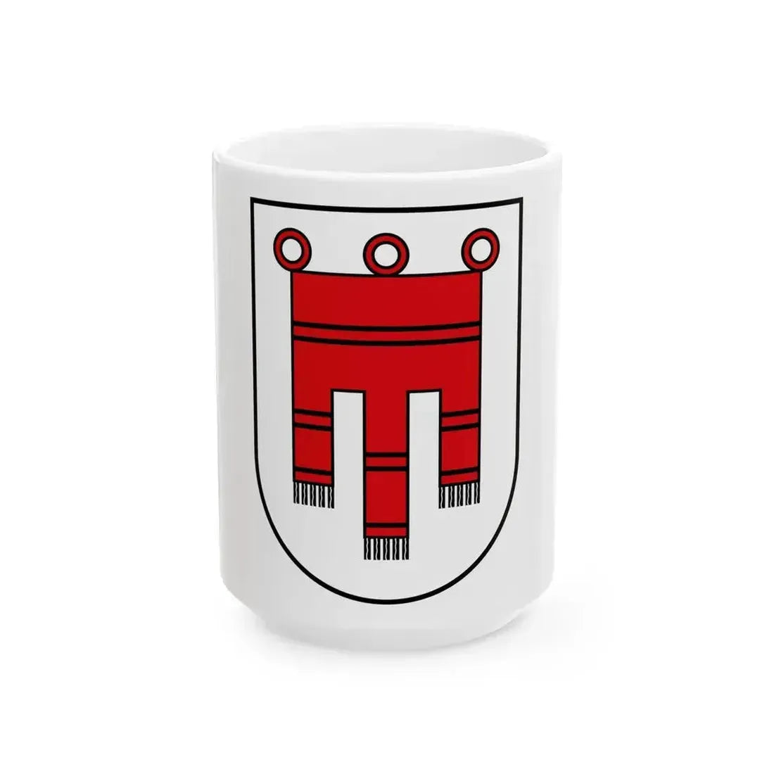 Coat of Arms of Vorarlberg Austria - White Coffee Mug 15oz - Go Mug Yourself