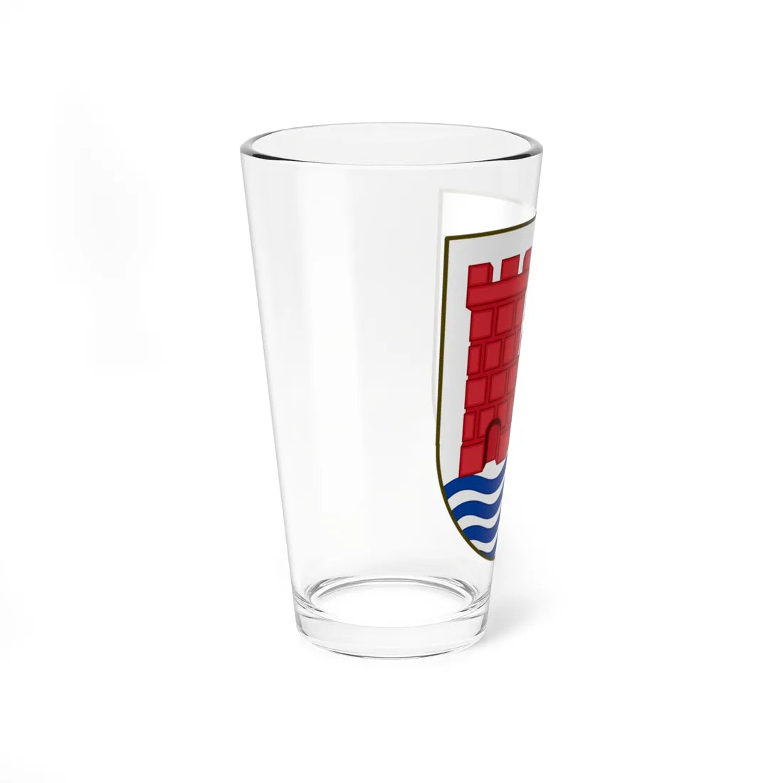 Coat of arms of Vordingborg (Denmark) (Coat of Arms) Pint Glass 16oz - Go Mug Yourself