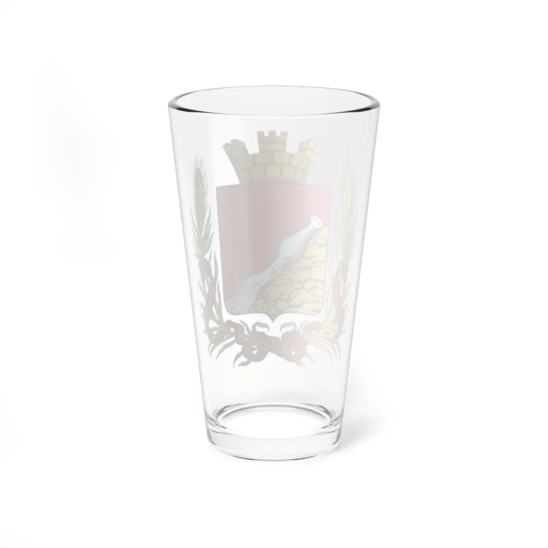 Coat of arms of Voronezh 1881 (Russia) (Coat of Arms) Pint Glass 16oz - Go Mug Yourself