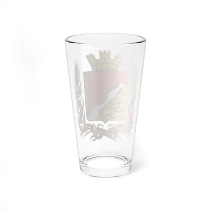 Coat of arms of Voronezh 1881 (Russia) (Coat of Arms) Pint Glass 16oz - Go Mug Yourself