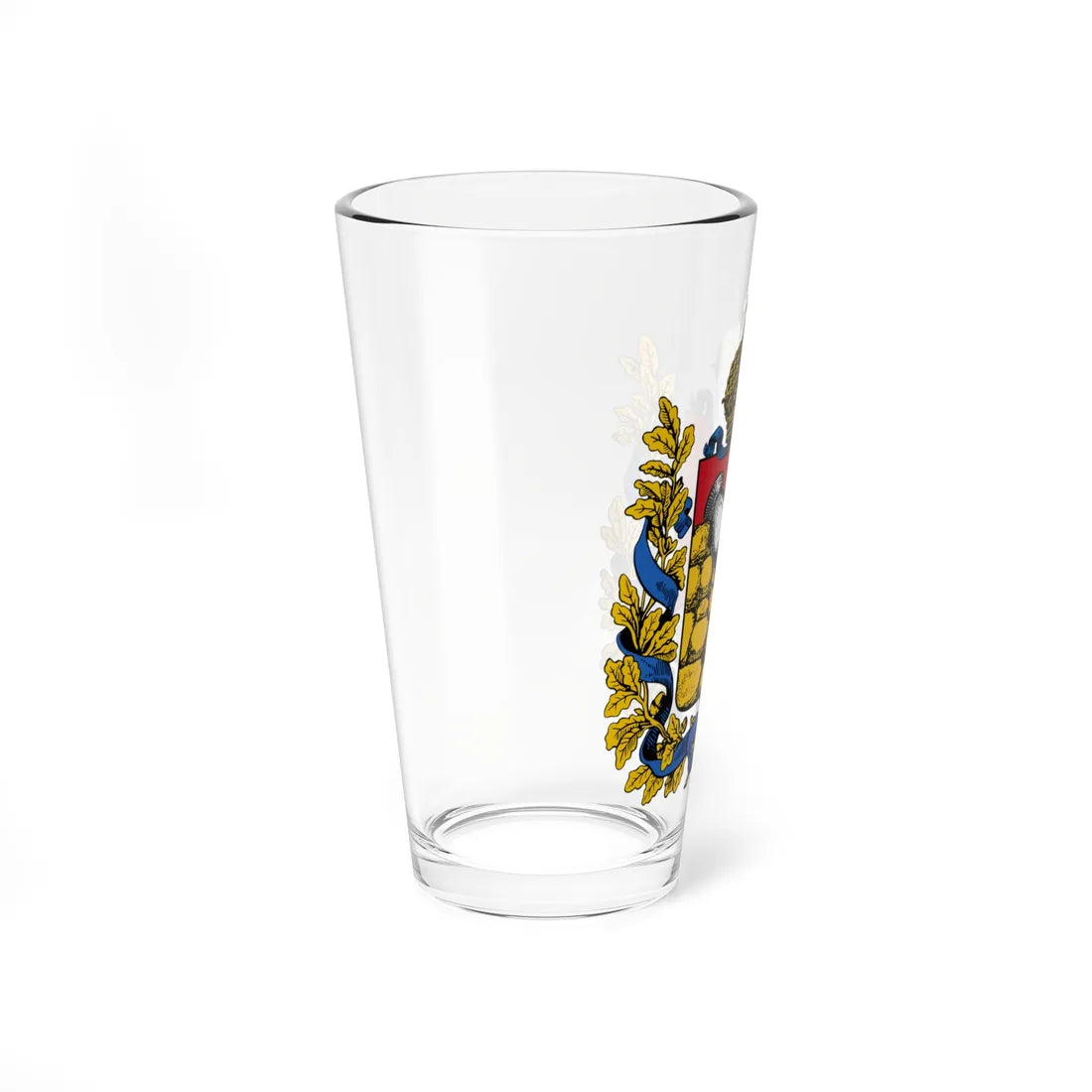Coat of arms of Voronezh Governorate 1878 (Russia) (Coat of Arms) Pint Glass 16oz - Go Mug Yourself