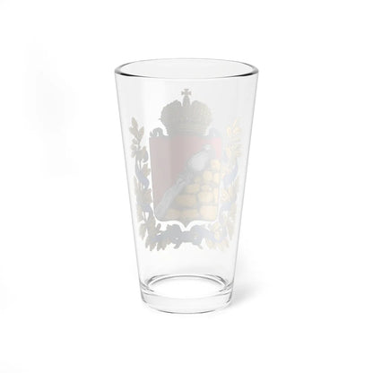Coat of arms of Voronezh Governorate 1878 (Russia) (Coat of Arms) Pint Glass 16oz - Go Mug Yourself