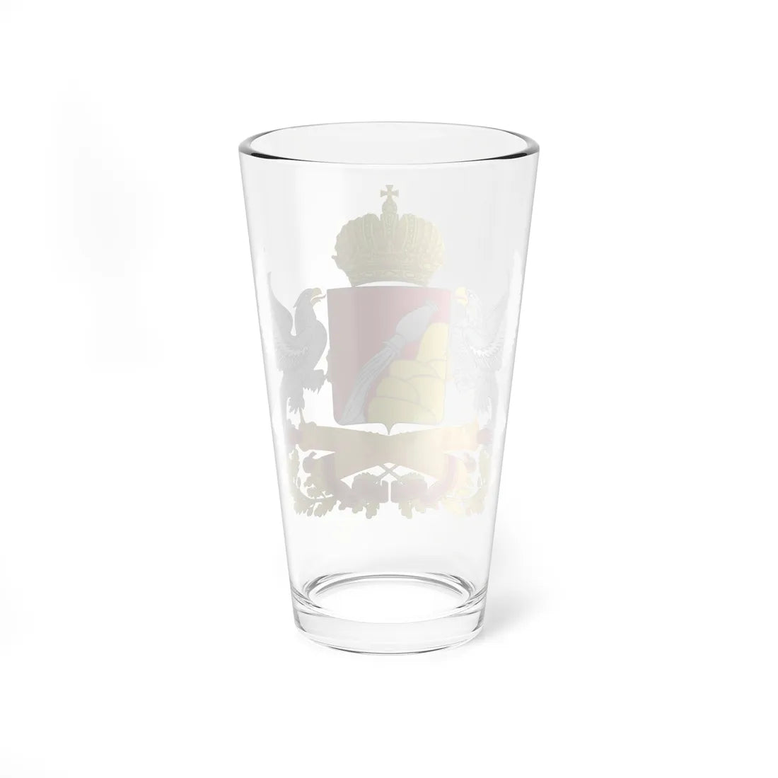 Coat of arms of Voronezh Oblast (Russia) (Coat of Arms) Pint Glass 16oz - Go Mug Yourself