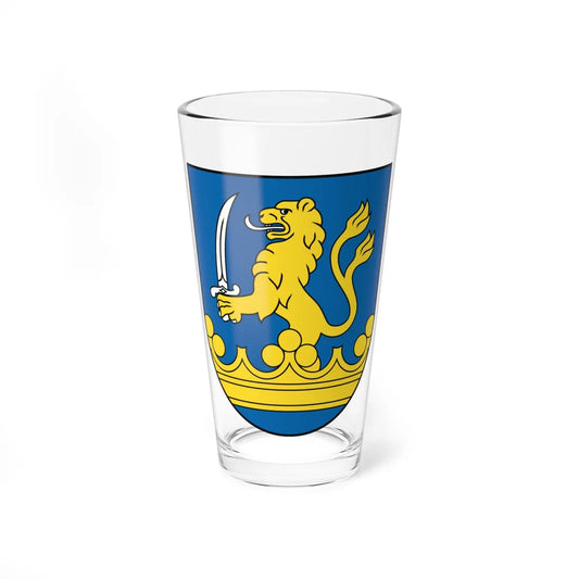 Coat of Arms of Vranov nad Topľou (Slovakia) (Coat of Arms) Pint Glass 16oz 16oz - Go Mug Yourself