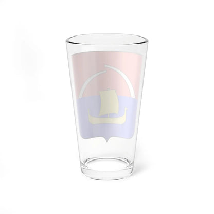 Coat of arms of Vsevolojsky district Leningrad oblast Russia (Russia) (Coat of Arms) Pint Glass 16oz - Go Mug Yourself