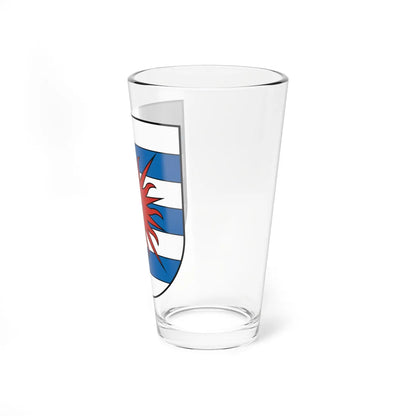 Coat of Arms of Vyšné Hágy (Slovakia) (Coat of Arms) Pint Glass 16oz - Go Mug Yourself