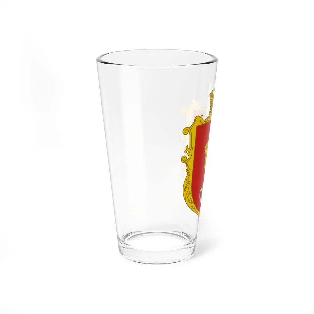 Coat of Arms of Vynnychky (Ukraine) (Coat of Arms) Pint Glass 16oz - Go Mug Yourself