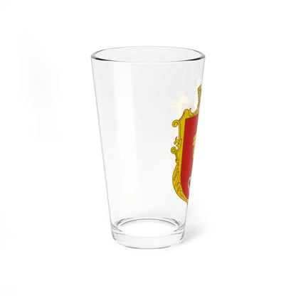 Coat of Arms of Vynnychky (Ukraine) (Coat of Arms) Pint Glass 16oz - Go Mug Yourself