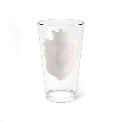 Coat of Arms of Vynnychky (Ukraine) (Coat of Arms) Pint Glass 16oz - Go Mug Yourself