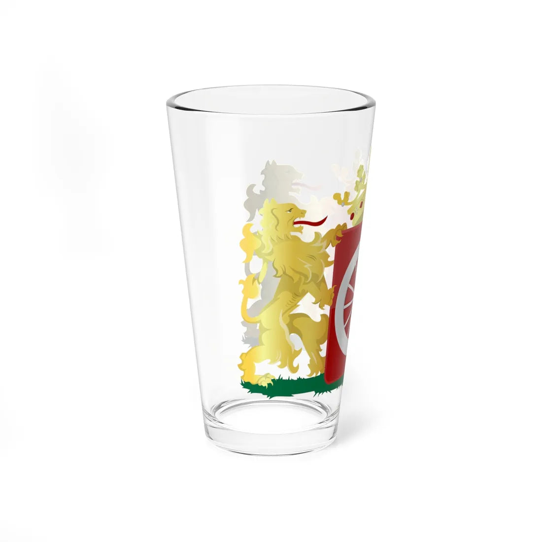 Coat of arms of Wageningen (Netherlands) (Coat of Arms) Pint Glass 16oz - Go Mug Yourself