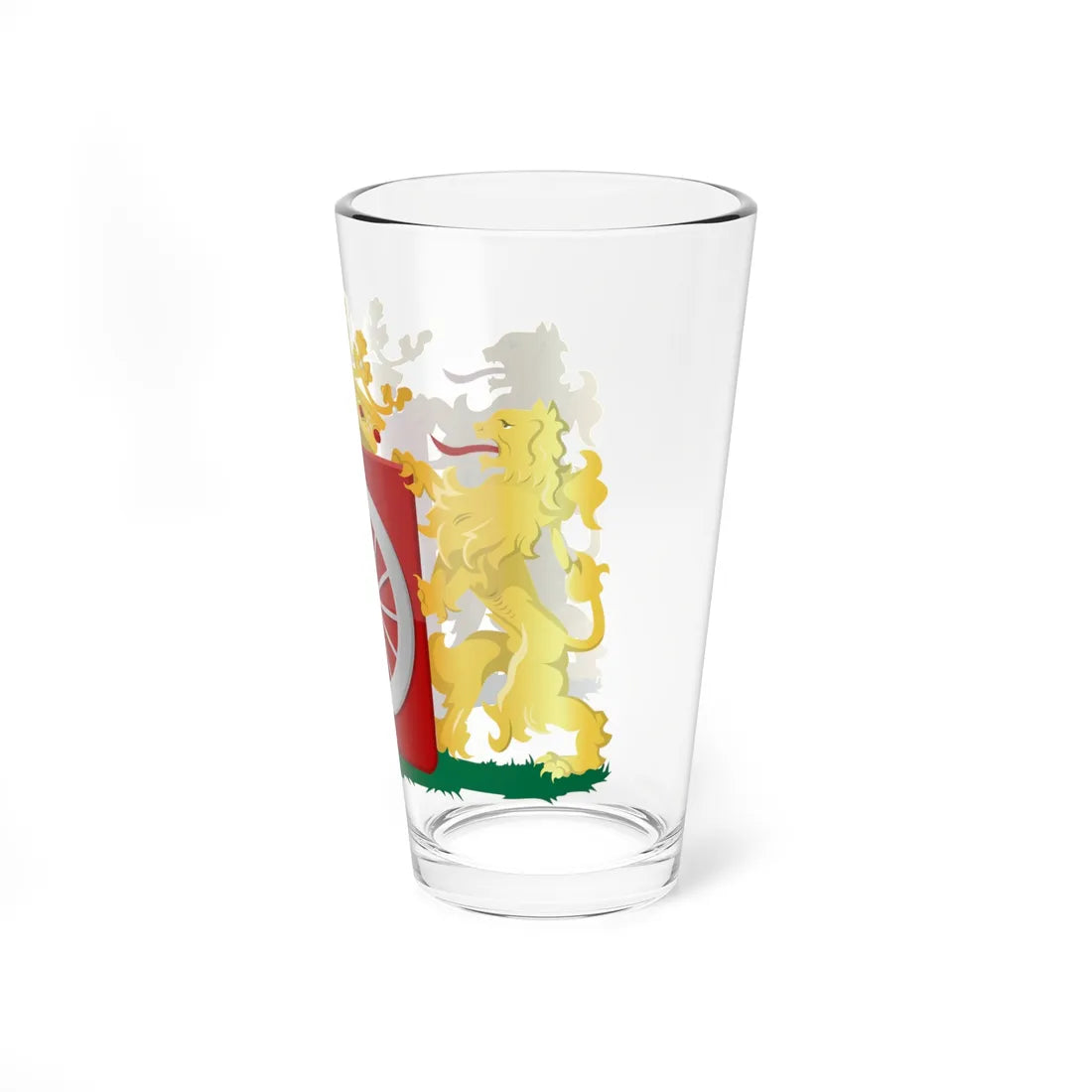 Coat of arms of Wageningen (Netherlands) (Coat of Arms) Pint Glass 16oz - Go Mug Yourself