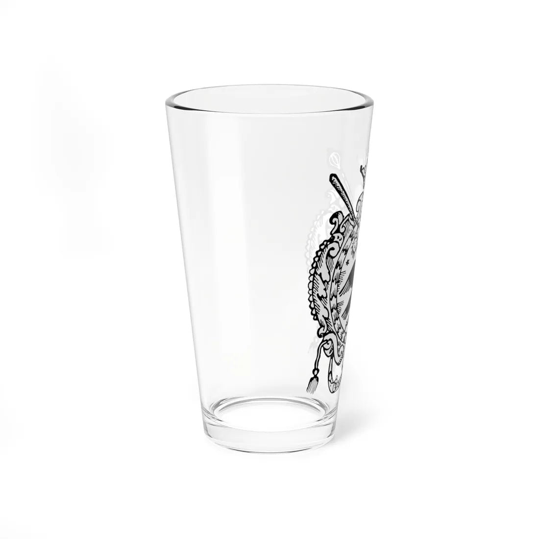 Coat of arms of Wallachia 1700 (Oman) (Coat of Arms) Pint Glass 16oz - Go Mug Yourself