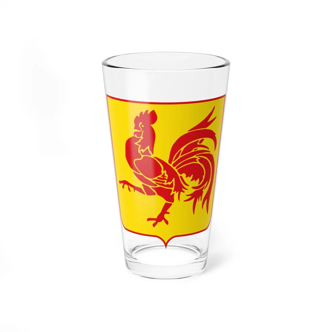 Coat of arms of Wallonia (Belgium) (Coat of Arms) Pint Glass 16oz 16oz - Go Mug Yourself