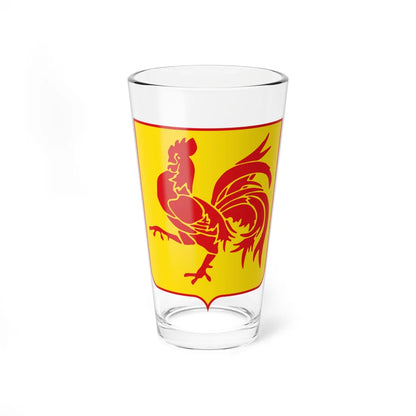 Coat of arms of Wallonia (Belgium) (Coat of Arms) Pint Glass 16oz 16oz - Go Mug Yourself