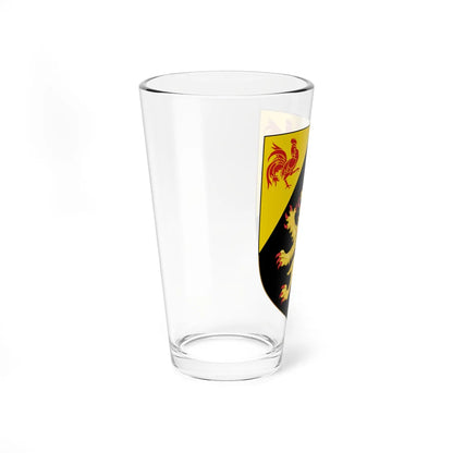 Coat of arms of Walloon Brabant (Belgium) (Coat of Arms) Pint Glass 16oz - Go Mug Yourself