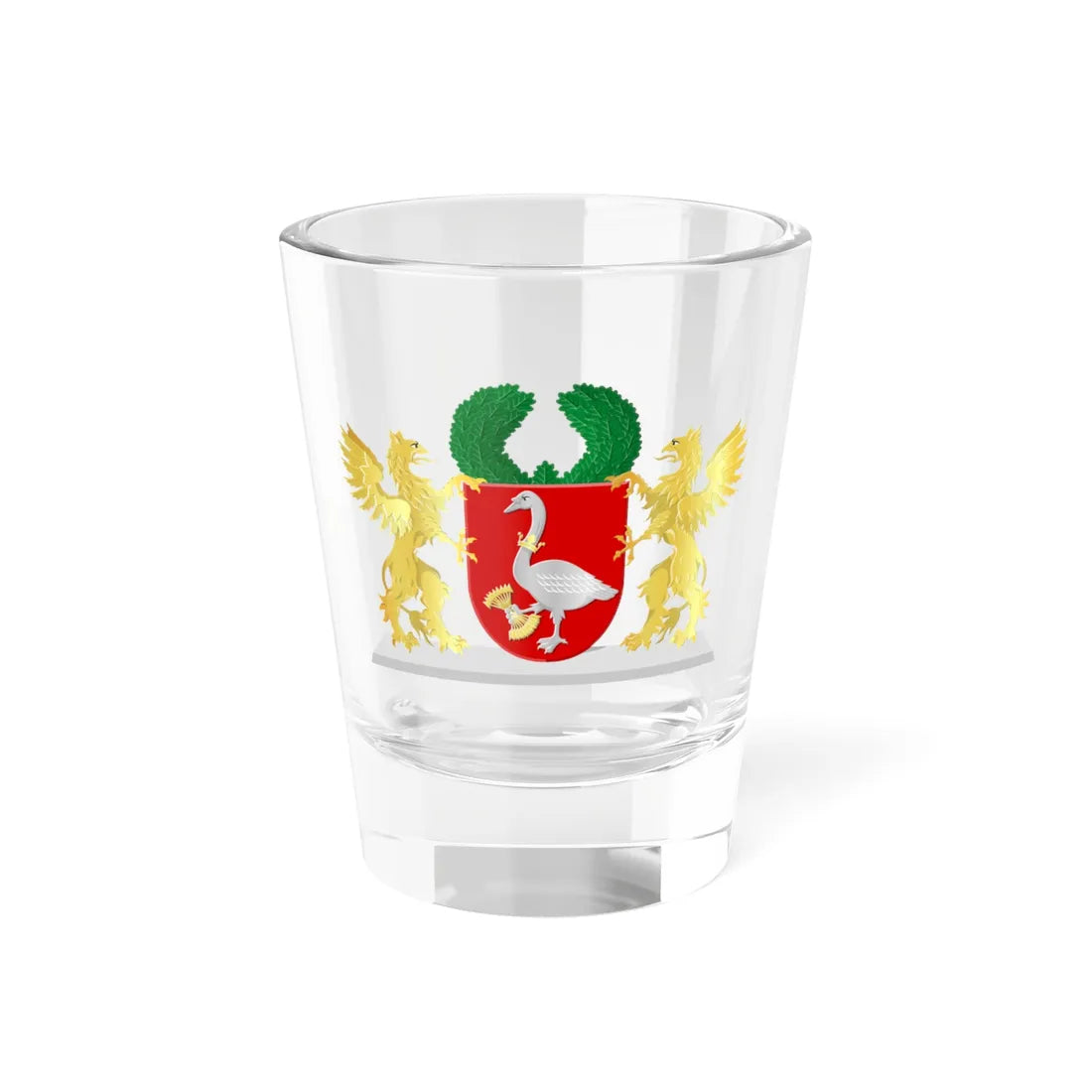 Coat of arms of Waterland (Netherlands) (Coat of Arms) Shot Glass 1.5oz 1.5oz - Go Mug Yourself