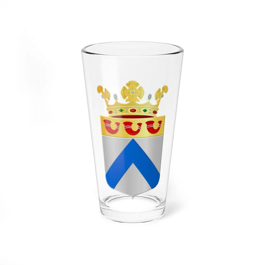 Coat of arms of Weert (Netherlands) (Coat of Arms) Pint Glass 16oz 16oz - Go Mug Yourself
