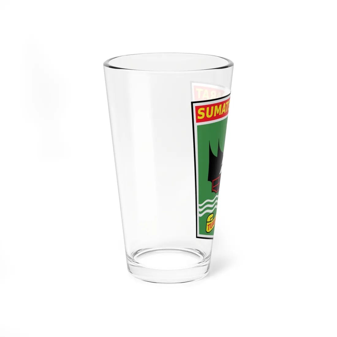Coat of arms of West Sumatra (Indonesia) (Coat of Arms) Pint Glass 16oz - Go Mug Yourself