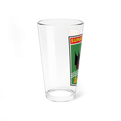 Coat of arms of West Sumatra (Indonesia) (Coat of Arms) Pint Glass 16oz - Go Mug Yourself