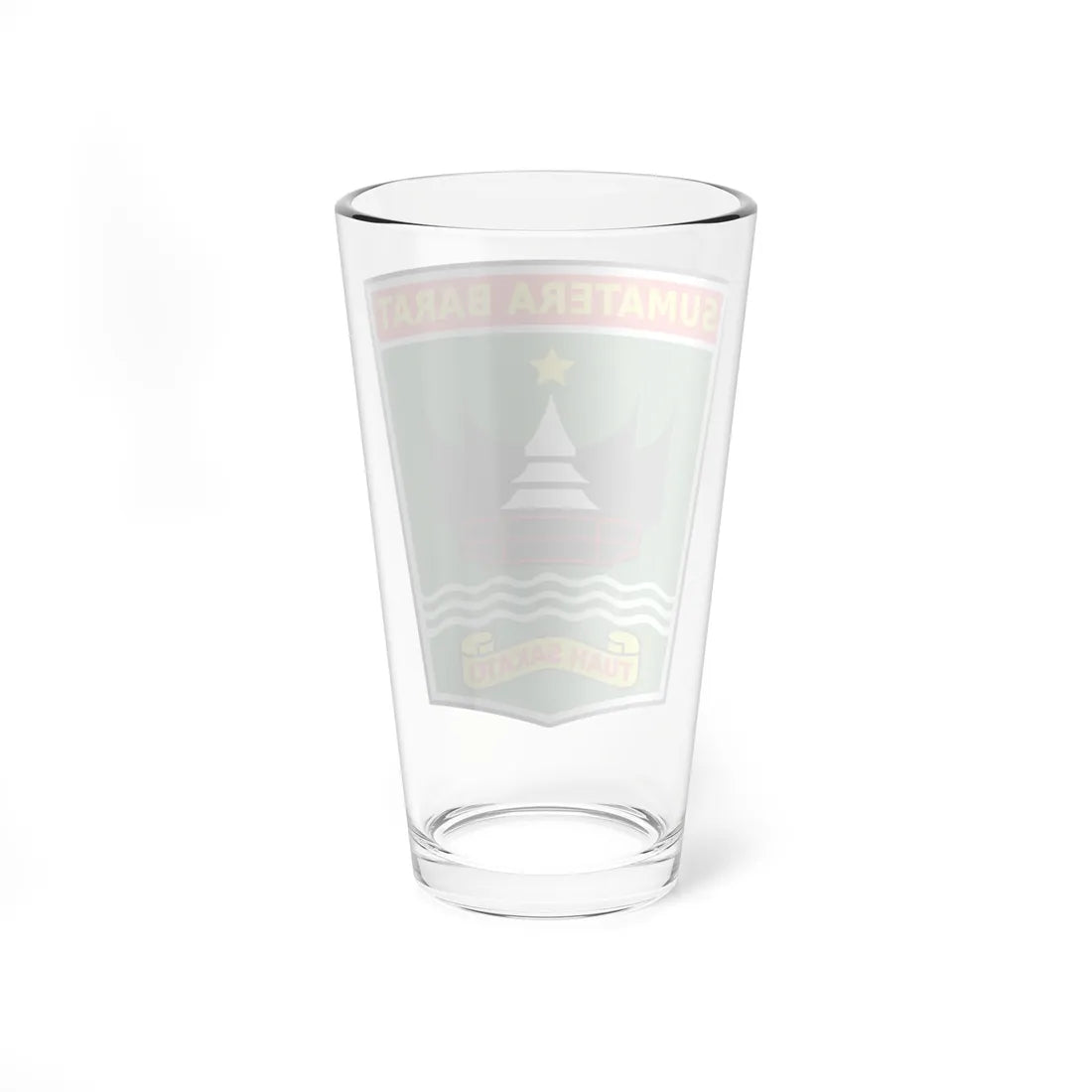 Coat of arms of West Sumatra (Indonesia) (Coat of Arms) Pint Glass 16oz - Go Mug Yourself