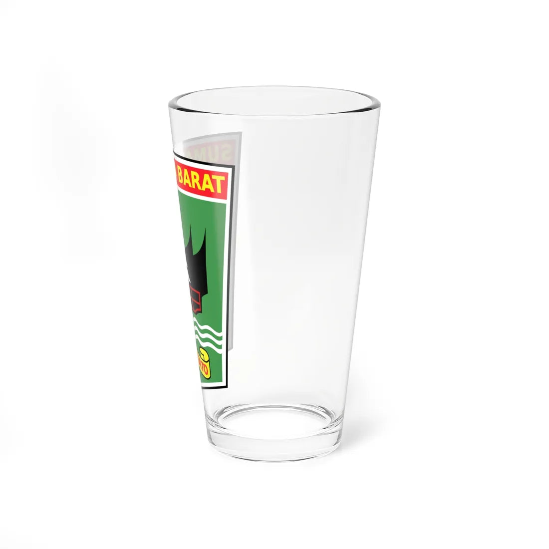 Coat of arms of West Sumatra (Indonesia) (Coat of Arms) Pint Glass 16oz - Go Mug Yourself