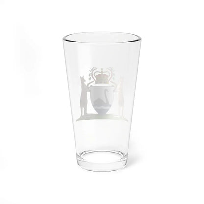 Coat of arms of Western Australia - Pint Glass 16oz-Go Mug Yourself