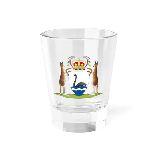Coat of arms of Western Australia - Shot Glass 1.5oz 1.5oz - Go Mug Yourself