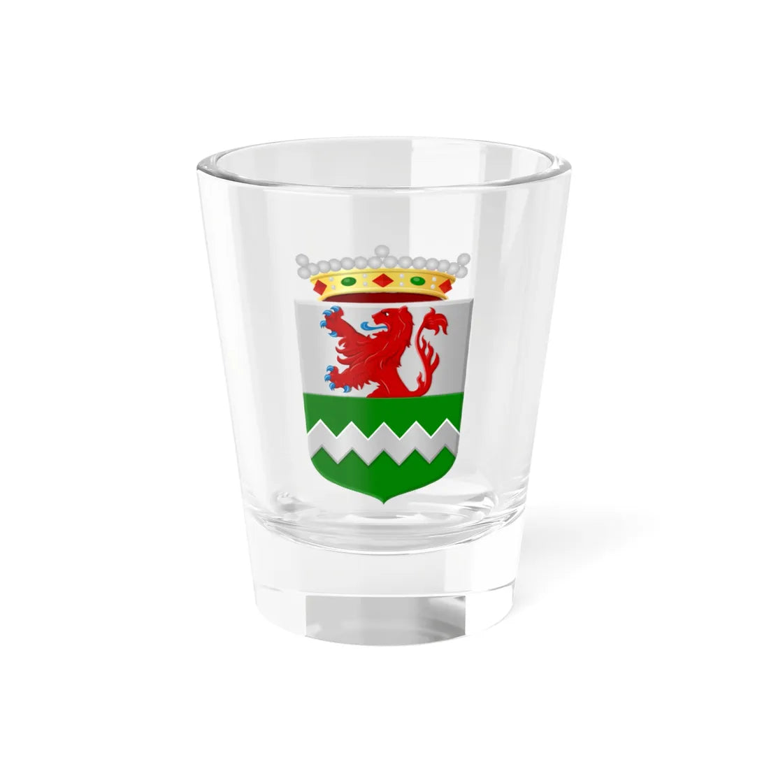 Coat of arms of Westland (Netherlands) (Coat of Arms) Shot Glass 1.5oz 1.5oz - Go Mug Yourself