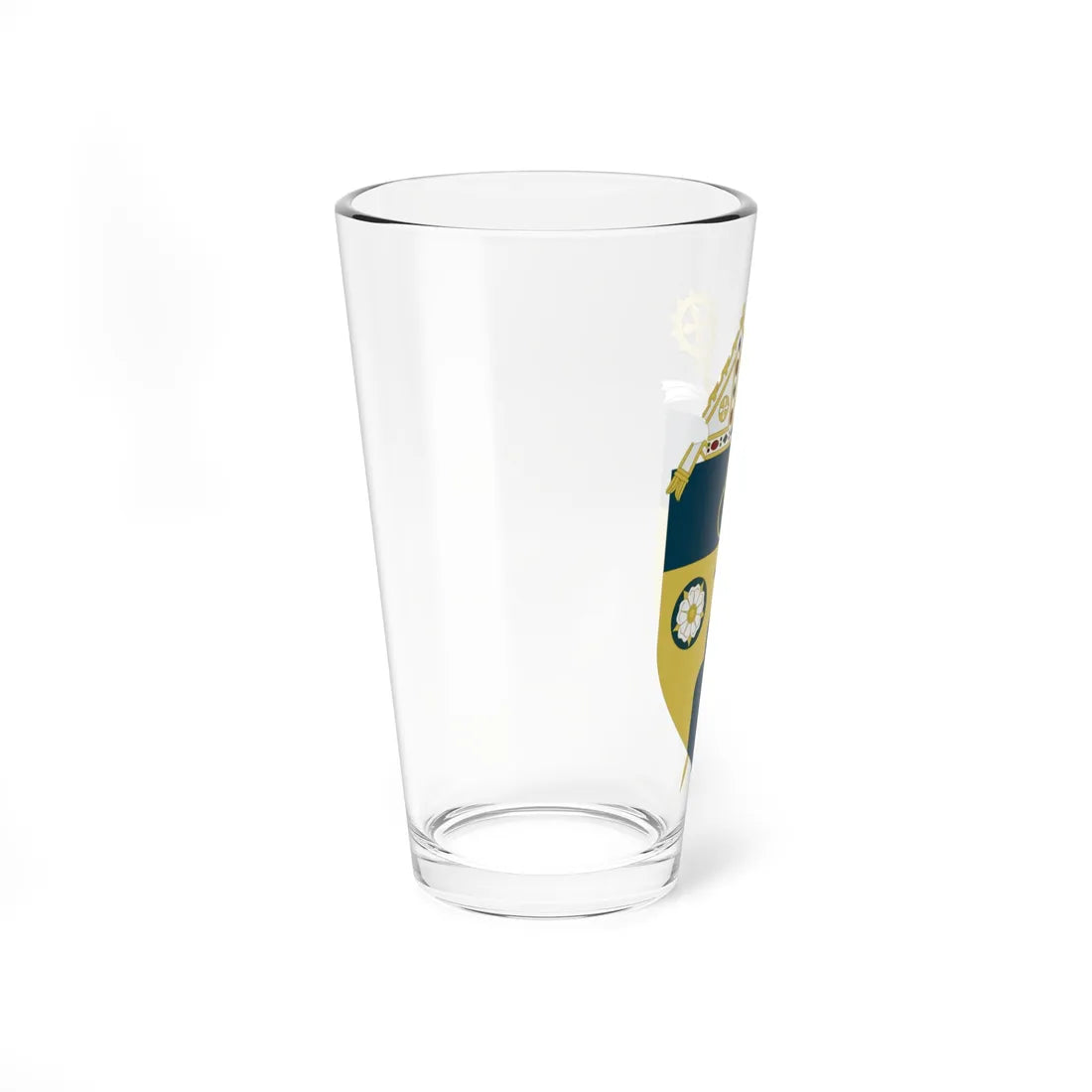 Coat of arms of Westminster Abbey British Colombia (Canada) (Coat of Arms) Pint Glass 16oz - Go Mug Yourself