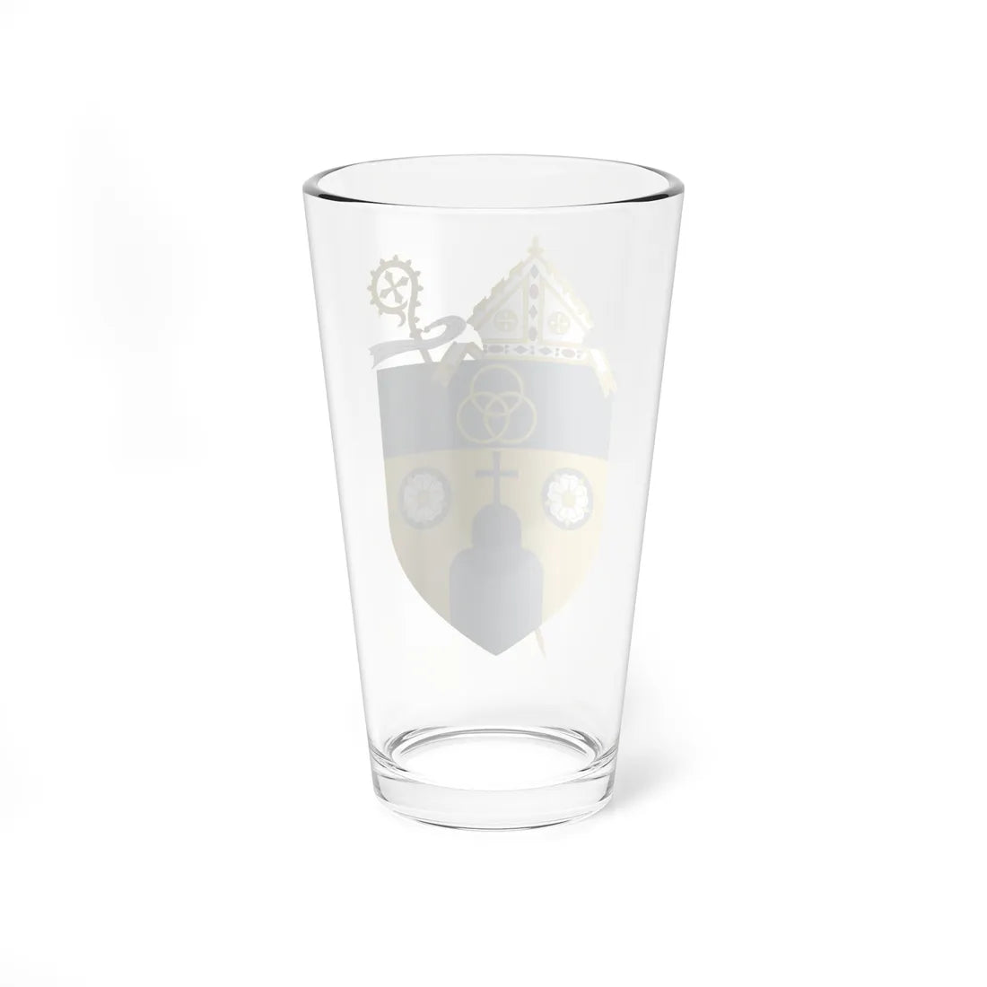 Coat of arms of Westminster Abbey British Colombia (Canada) (Coat of Arms) Pint Glass 16oz - Go Mug Yourself