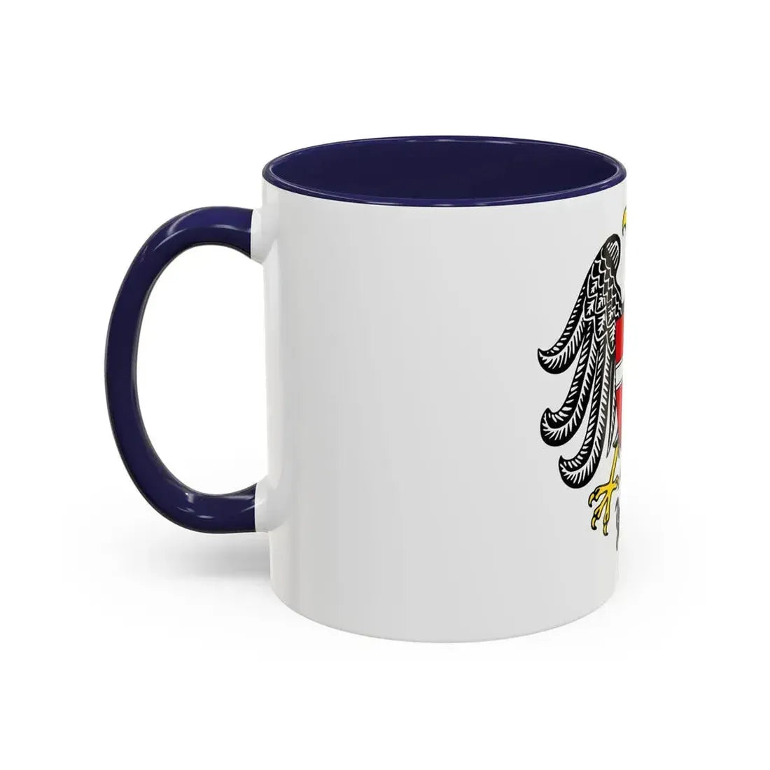 Coat of Arms of Wien Austria - Accent Coffee Mug - Go Mug Yourself