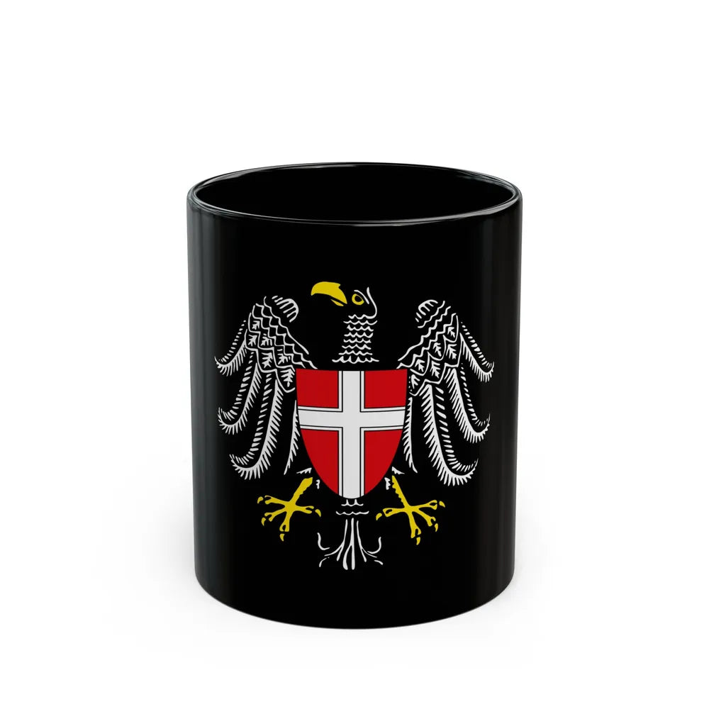 Coat of Arms of Wien Austria - Black Coffee Mug-11oz-Go Mug Yourself