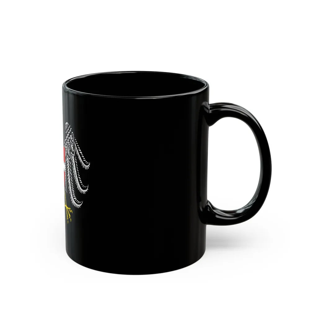 Coat of Arms of Wien Austria - Black Coffee Mug-Go Mug Yourself