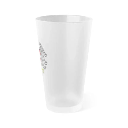 Coat of Arms of Wien Austria - Frosted Pint Glass 16oz - Go Mug Yourself