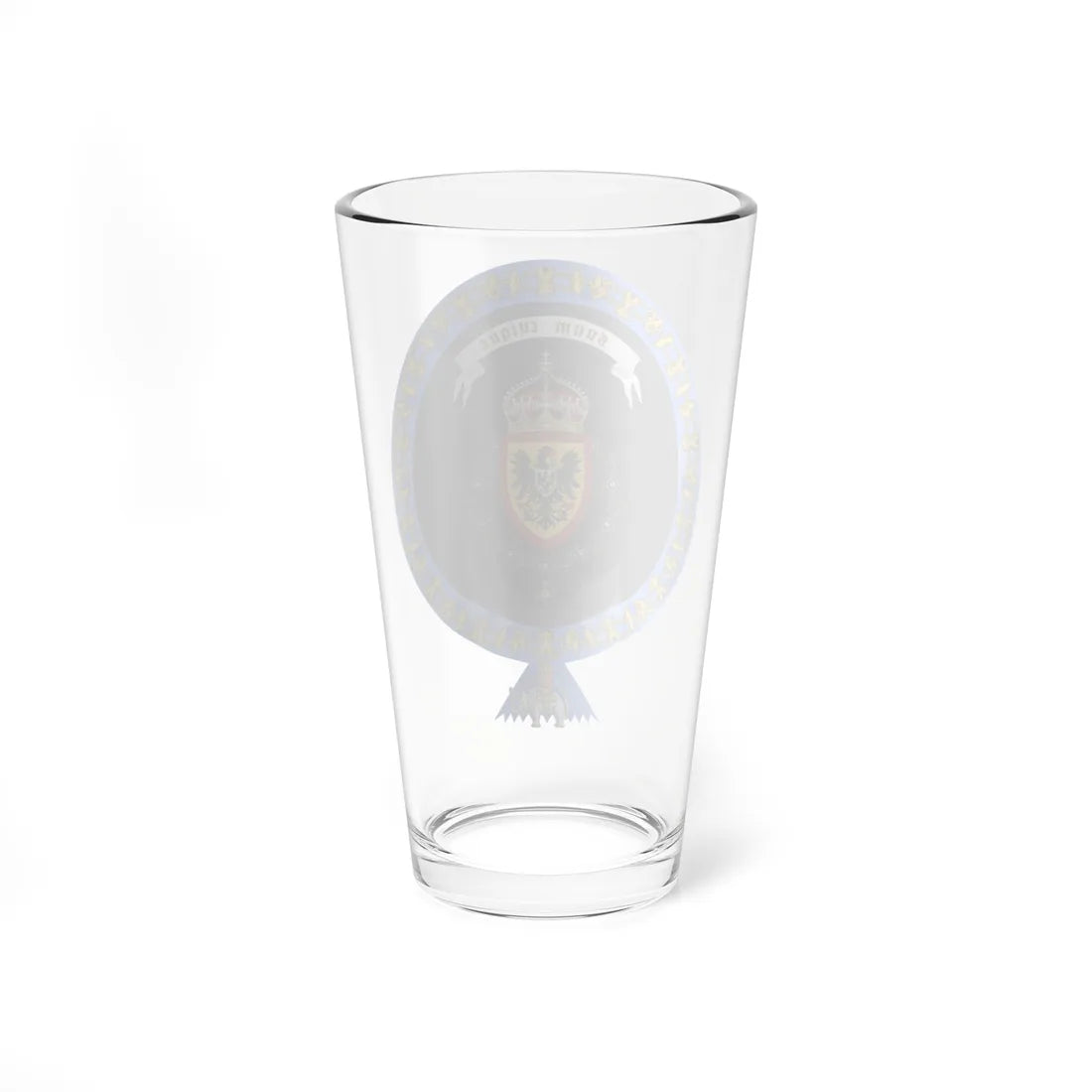 Coat of Arms of Wilhelm German Crown Prince Order of the Elephant Variant (Denmark) (Coat of Arms) Pint Glass 16oz - Go Mug Yourself