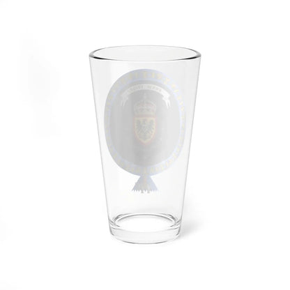 Coat of Arms of Wilhelm German Crown Prince Order of the Elephant Variant (Denmark) (Coat of Arms) Pint Glass 16oz - Go Mug Yourself