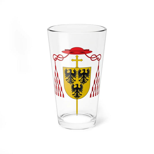 Coat of arms of Willem van Enckevoirt (Netherlands) (Coat of Arms) Pint Glass 16oz 16oz - Go Mug Yourself