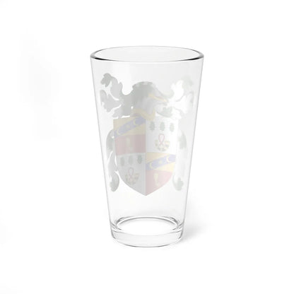 Coat of Arms of William Burnet (United States) (Coat of Arms) Pint Glass 16oz - Go Mug Yourself