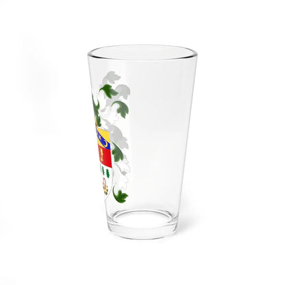 Coat of Arms of William Burnet (United States) (Coat of Arms) Pint Glass 16oz - Go Mug Yourself