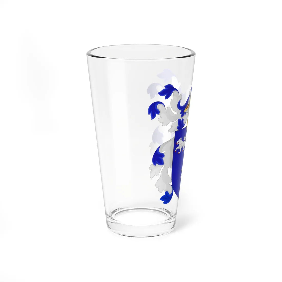 Coat of Arms of William Crowne (United States) (Coat of Arms) Pint Glass 16oz - Go Mug Yourself