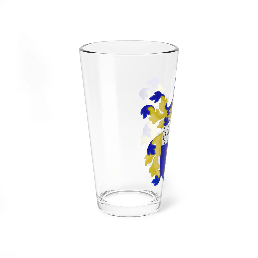 Coat of Arms of William Eager (United States) (Coat of Arms) Pint Glass 16oz - Go Mug Yourself