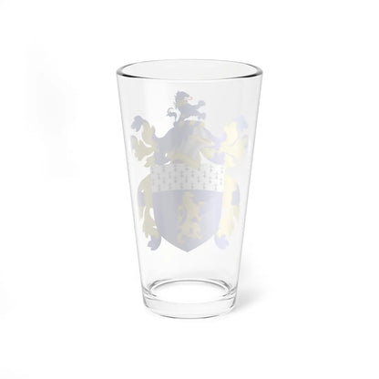 Coat of Arms of William Eager (United States) (Coat of Arms) Pint Glass 16oz - Go Mug Yourself