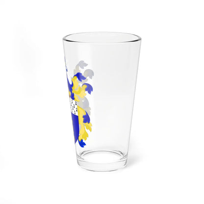 Coat of Arms of William Eager (United States) (Coat of Arms) Pint Glass 16oz - Go Mug Yourself