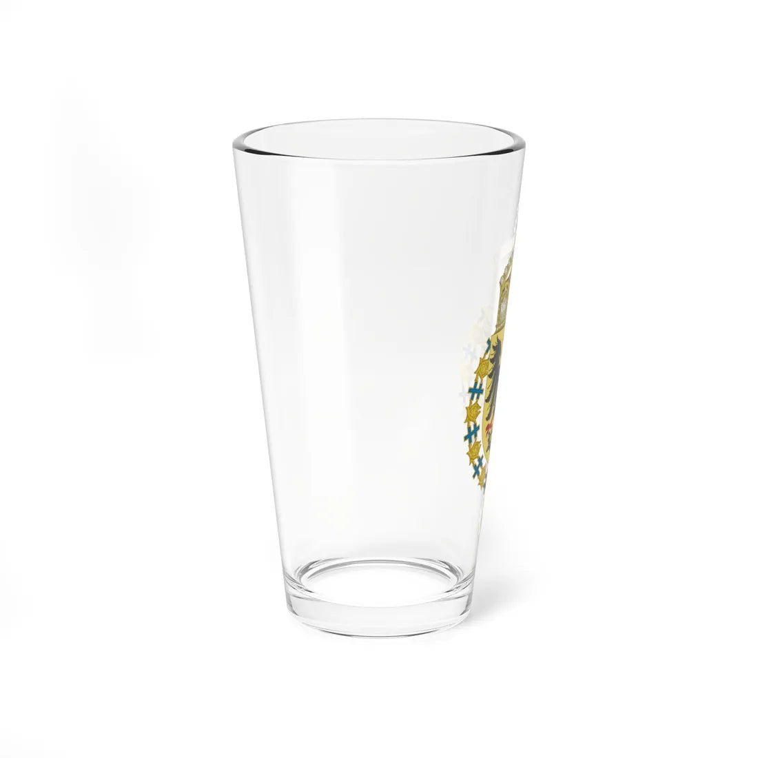 Coat of Arms of William II of Germany Seraphim Variant (Germany) (Coat of Arms) Pint Glass 16oz - Go Mug Yourself