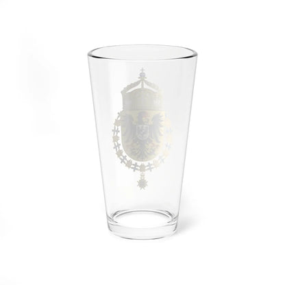 Coat of Arms of William II of Germany Seraphim Variant (Germany) (Coat of Arms) Pint Glass 16oz - Go Mug Yourself