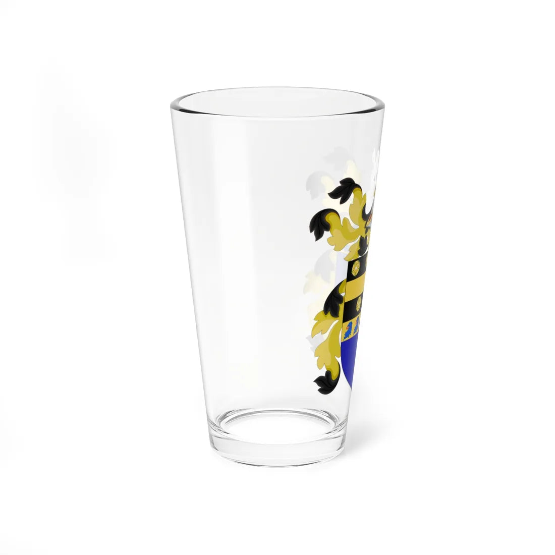 Coat of Arms of William Richardson Davie (United States) (Coat of Arms) Pint Glass 16oz - Go Mug Yourself