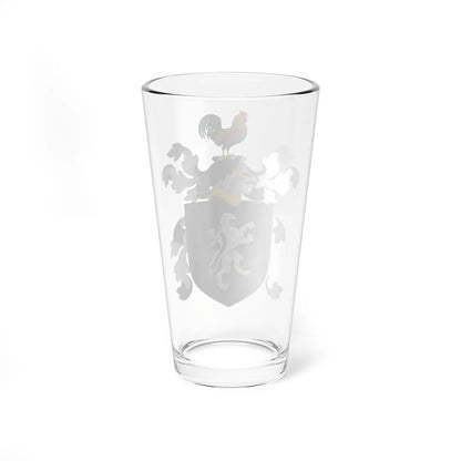 Coat of Arms of William Williams (United States) (Coat of Arms) Pint Glass 16oz - Go Mug Yourself
